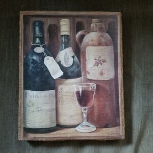 Wine Wall Art 8x10